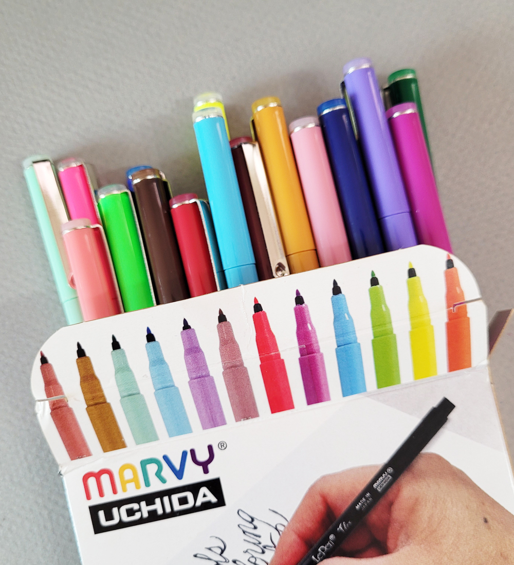 Marvy Le Pen Flex Brush Pen Review — The Pen Addict