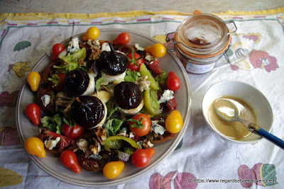 Une salade d'Automne d'après Marie-Jeanne.