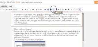 Adding read more to blogger posts