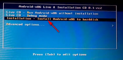 Installing Android on PC 