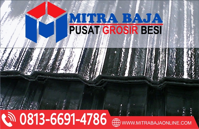  Atap Spandek Peredam  Laminasi Mitra Baja Online