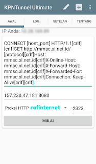 Cara setting kpn tunnel ultimate Axis reguler full speed dan fast connect