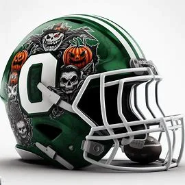 Ohio Bobcats Halloween Concept Helmets