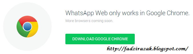 Whatsapp di Chrome