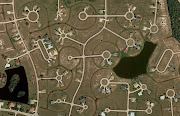 . with only two houses in place, near Fort Myers, Florida. Map. (© Google)