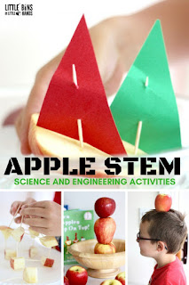 Fall Science- activities to help integrate science into your fall teaching- Fall science experiment