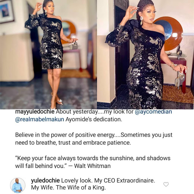 The Wives of a King- Yul Edochie Praises his Two wives on Instagram