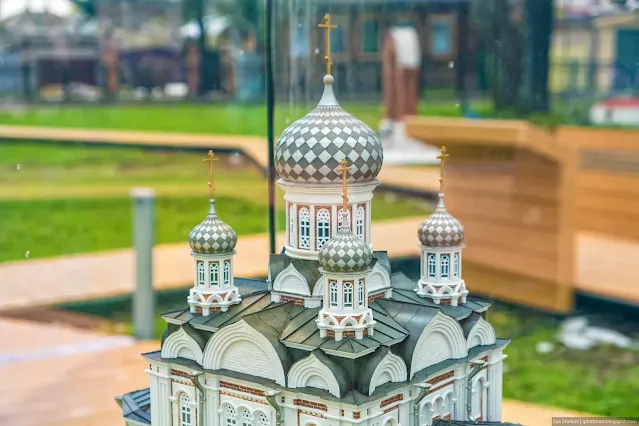 Модель куполов церкви
