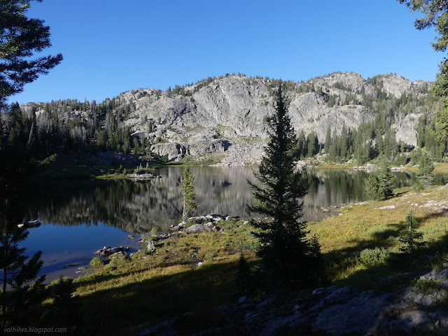 067: pretty lake with little island