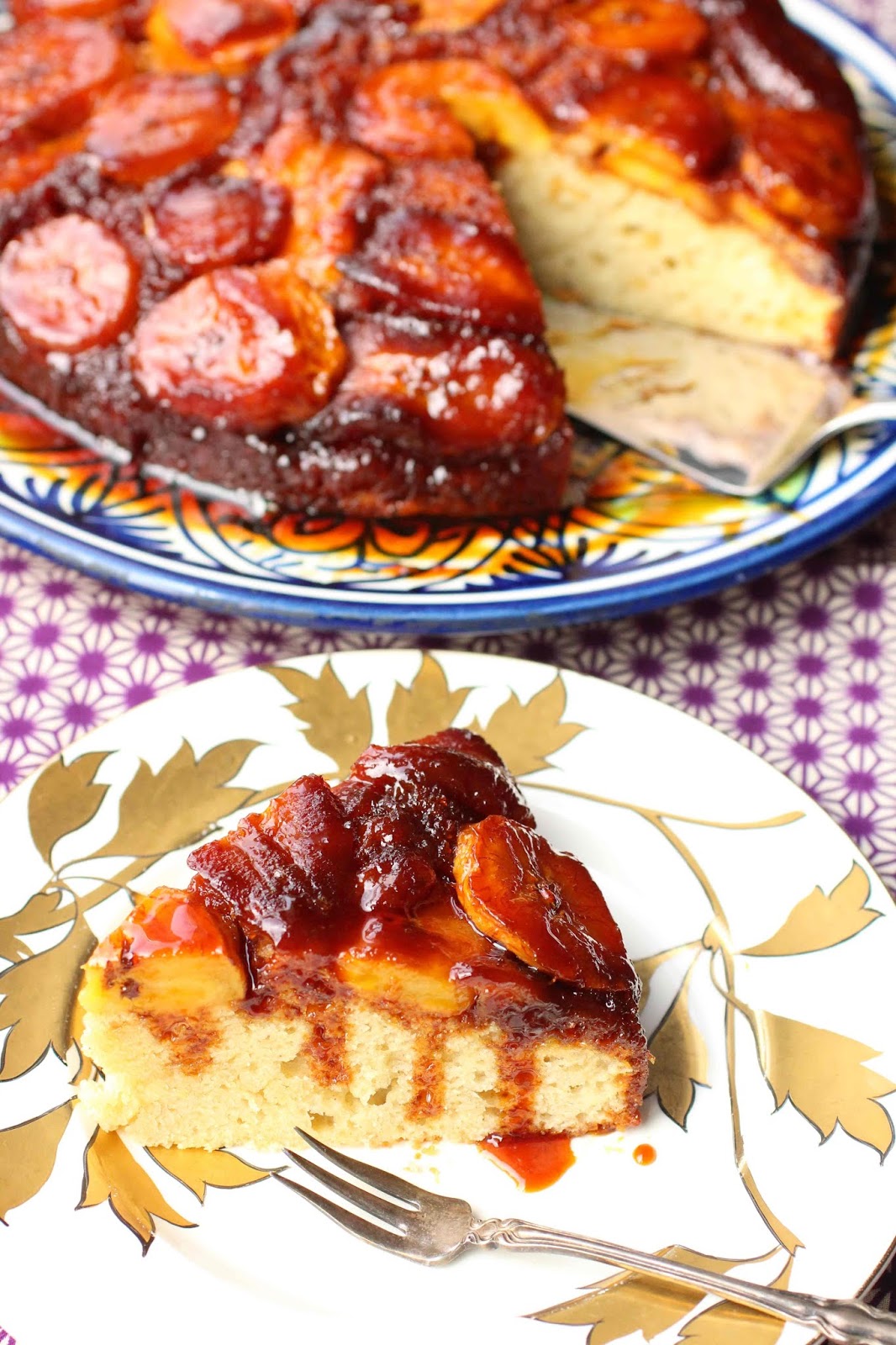 Un Peu Gay Dans Les Coings Gateau Renverse A La Banane Plantain Un Peu Gay Dans Les Coings Gateau Renverse A La Banane Plantain