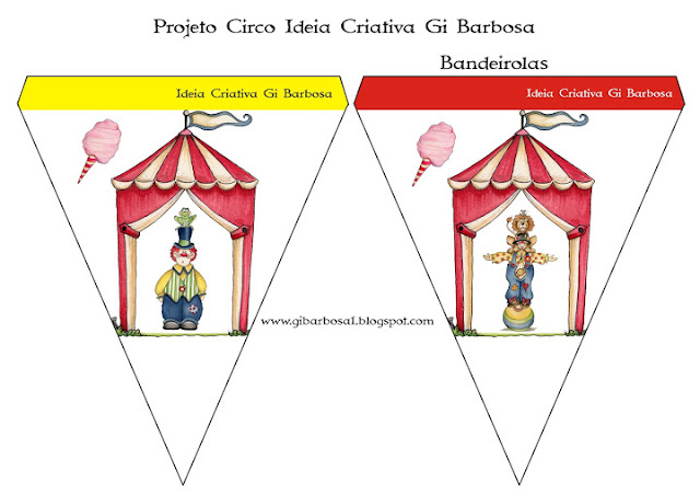 Projeto Circo Bandeirolas Ideia Criativa