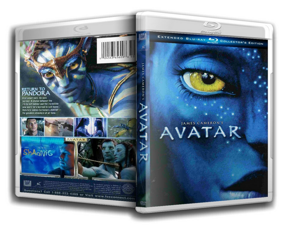 Avatar Blu-ray Dvd Case Box