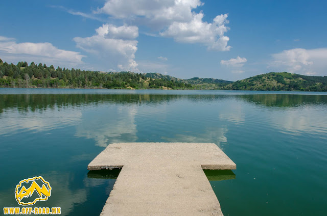 Mladost Lake near Veles city, Macedonia