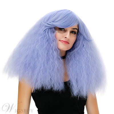  Cosplay Loose Wave Fashion Color Multicolor Hair