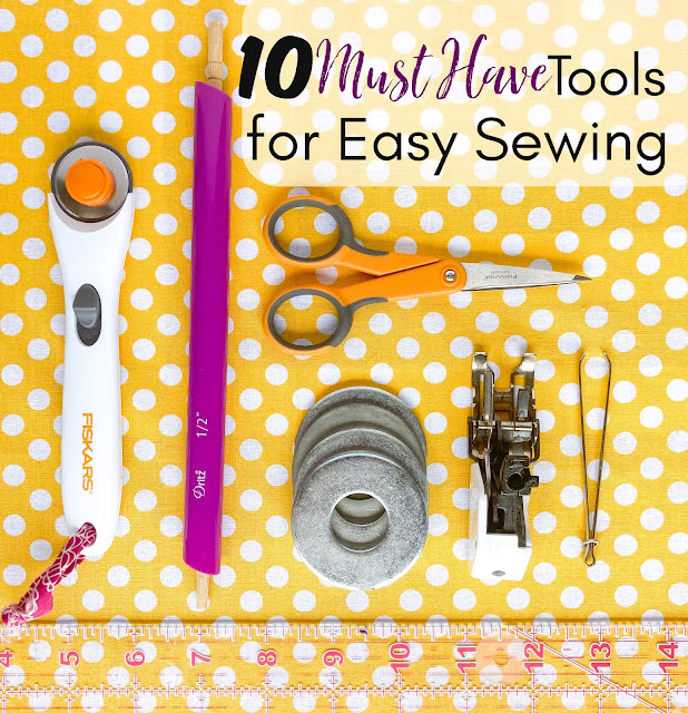 10 Must have Sewing Tools for Easy Sewing - Go beyond the basics to make Sewing more enjoyable