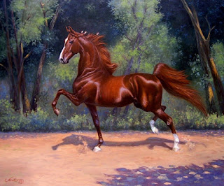 Pinturas Oleo Sobre Caballos