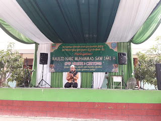 Peringatan Maulid Nabi Muhammad SAW di SMPN 8 Cibitung