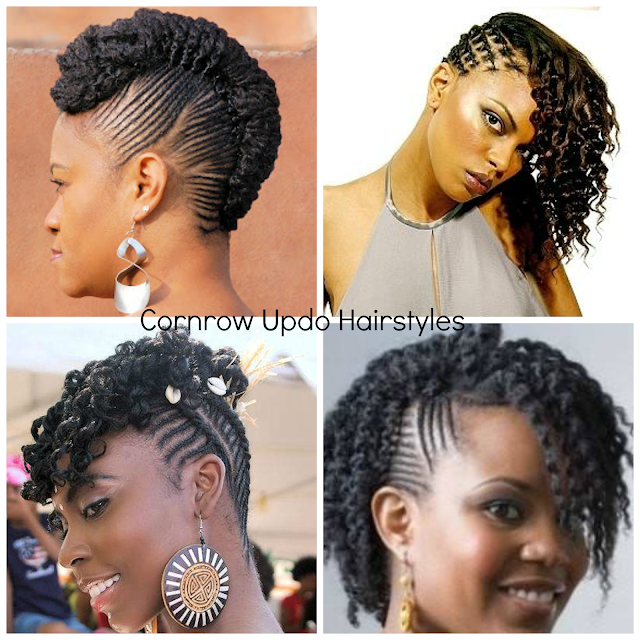 Natural Hair Cornrow Updos: One of the Dopest Protective Styles Ever ...