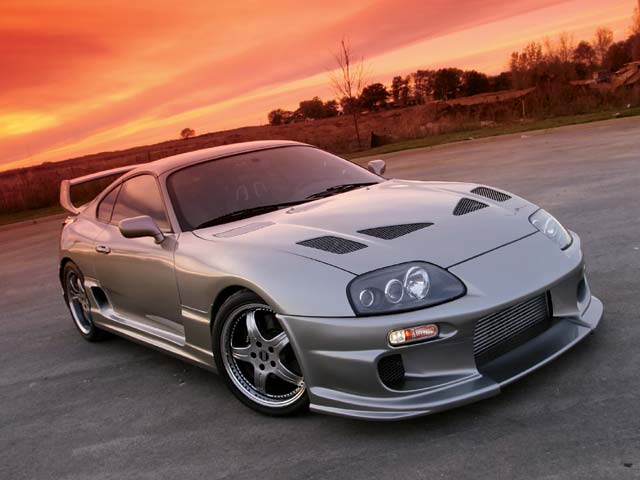 modified car wallpaper. modified toyota supra