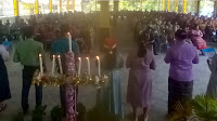 Pererat Persaudaraan, Warga Desa Sei Lama Asahan Gelar Natal Bersama