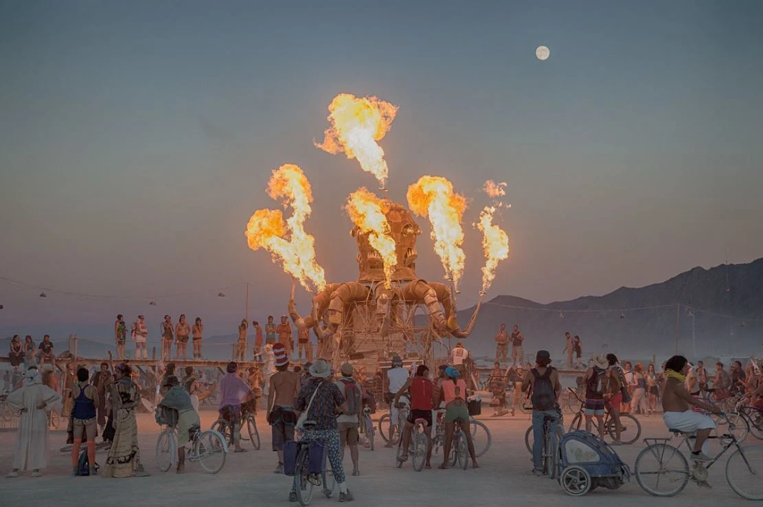 Burning Man, das erste Google-Doodle