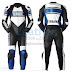 Yamaha Motorcycle Leather Suit Blue for $595.00