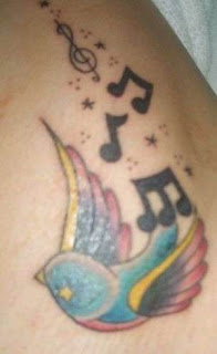 Music Notes Tattoos, Tattooing