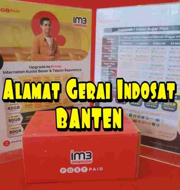 Info Alamat & Jam Buka Gerai Indosat Ooredoo Terdekat yang ada di Banten