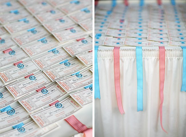 table cards for travel wedding The escort card table also featured vintage
