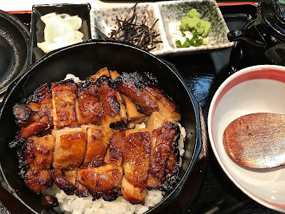 Tori Sanwa (鶏三和), chicken teriyaki hitsumabushi