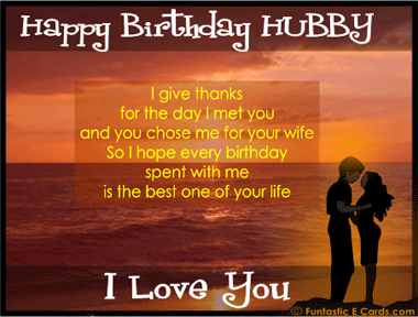 Funny-love-sad-birthday sms: birthday wishes to husband