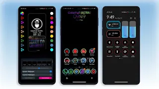 ColorfullClock Theme