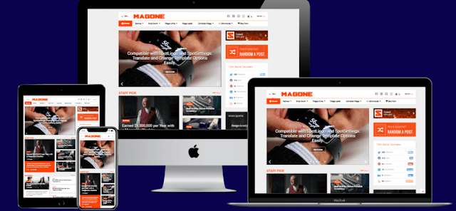 Magone - Responsive News Blogger Template | Premium Free Download | 100% SEO Optimized