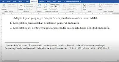 Cara Membuat Footnote di Microsoft Word dengan Mudah dan Rapi