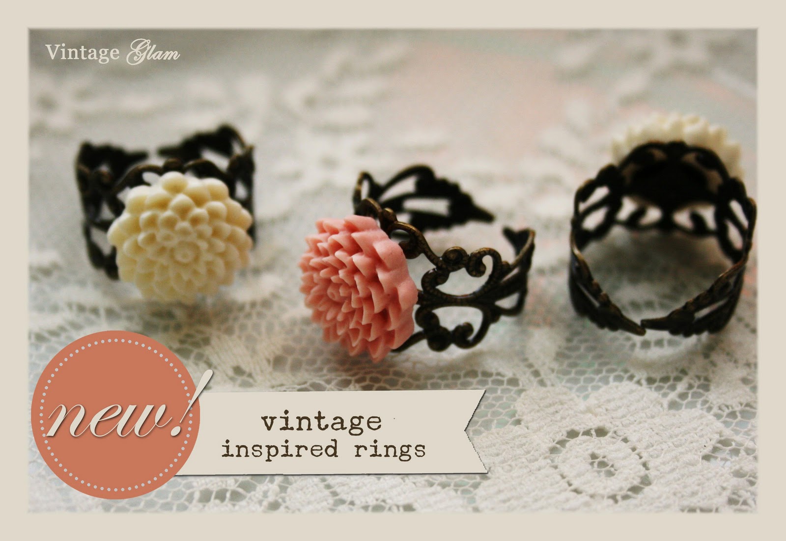 inspired antique rings.