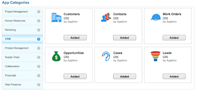 CRM-Apps in Apptivo