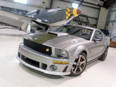 P-51B on the basis of 2009 Ford Mustang