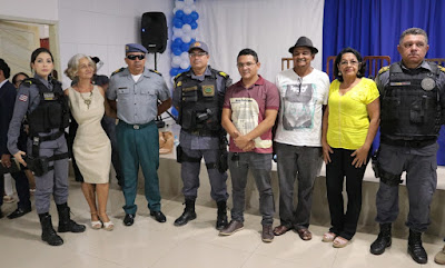 Conselho Comunitário Pela Paz e comunidade Tutóia participam da solenidade de recepção de 40 novos Policiais Militares