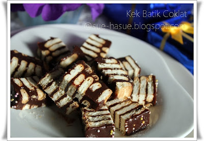 HaSue: I Love My Life: Oh! Kek Batik Coklat