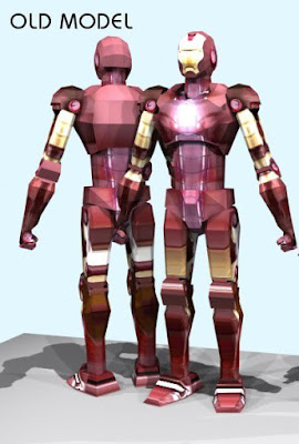 Ironman 1 Papercraft Model Free Download