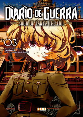 Reseña de "Diario de Guerra: Saga of Tanya the Evil" (Youjo Senki 幼女戦記) vol.3 - ECC Ediciones