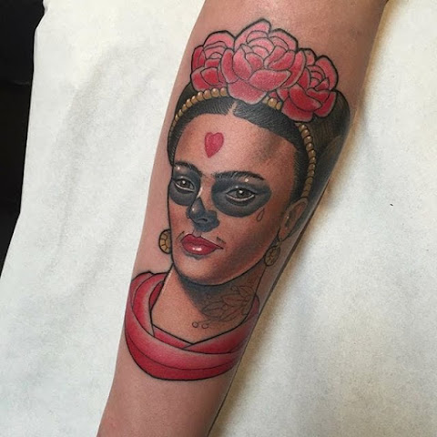 Ode to Female Artists: Fiercely Ravishing Frida Kahlo Tattoos