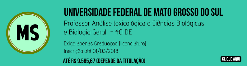 Concursos para Biólogos; Concursos com vagas para Biologia