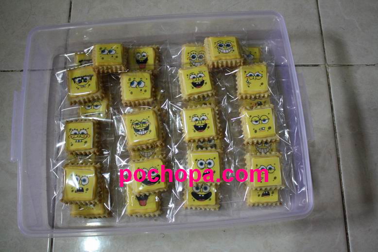Dapur Pochopa Spongebob  Cake Cookies and Chocolate