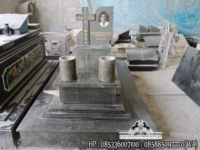 Contoh Makam Kristen Terbaru Batu Granit | Produk Bintang Antik Sejahtera