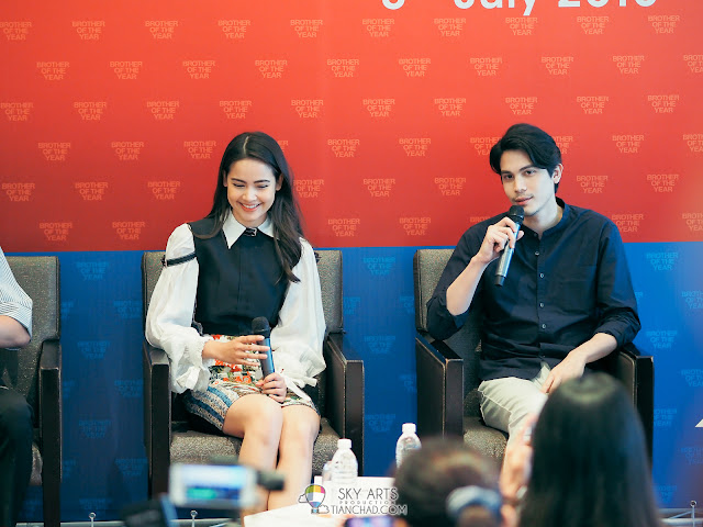 Brother Of The Year in Malaysia Press Conference #BrotherOfTheYearinMY #BrotherOfTheYear Nichkhun Sunny Suwanmethanont Urassaya director witthaya