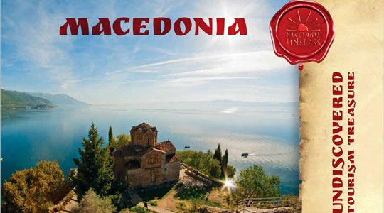New brochure and film for Macedonian tourism products