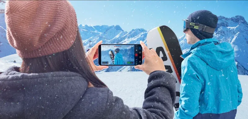 Blackmagic Camera App multi-cam control interface