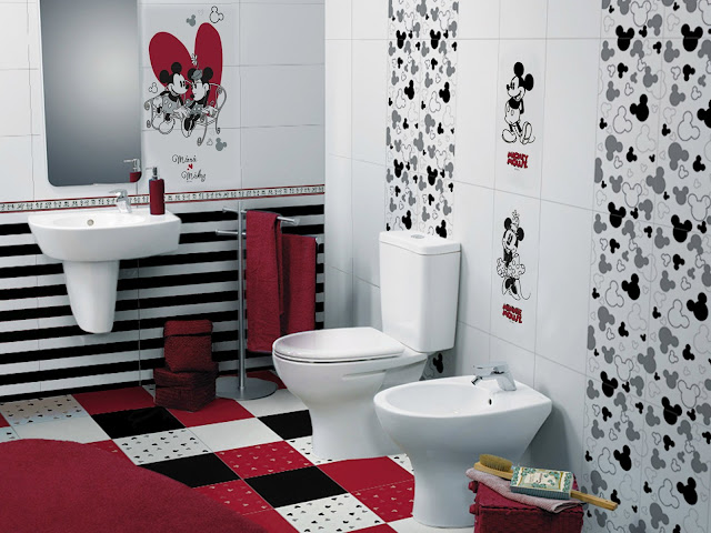 BAÑO INFANTIL DE MICKEY MOUSE