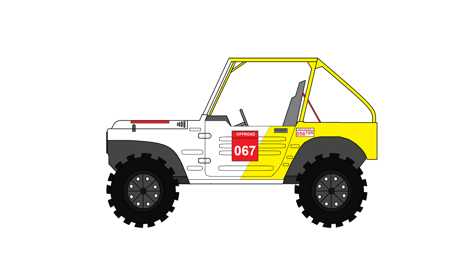 Gambar Mobil  Offroad  Kartun  Gambar Keren 2021